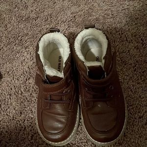 Old Navy Cognac Toddler Boots